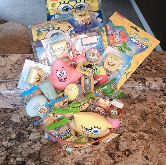 SpongeBob SquarePants Kids Gift Basket New - Picture 4 of 12